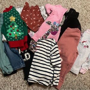 Toddler girls FALL / WINTER bundle, size 2T